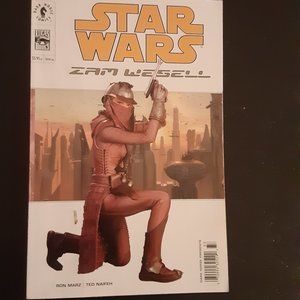 STAR WARS: ZAM WESSEL FIRST PRINT WRITTEN BY RON MARZ ART BY TED NAIFEH